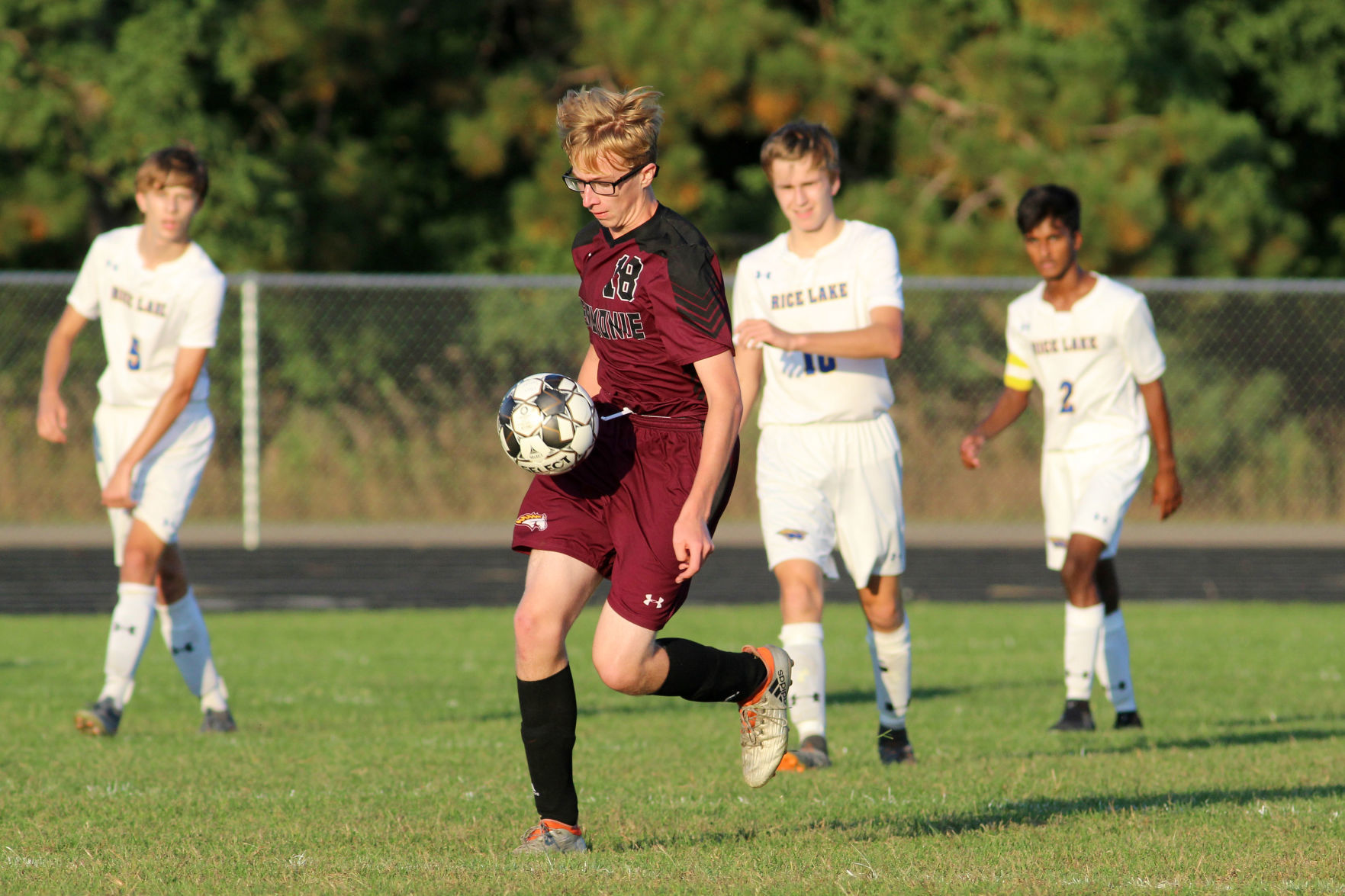 Rice Lake at Menomonie boys soccer 9-17-19